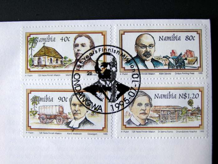 NAMIBIA Cover - Missionaries 1995