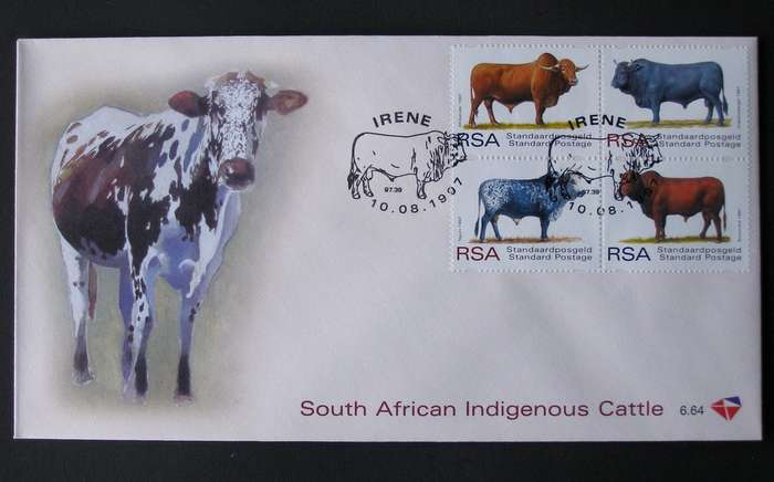 SOUTH AFRICA Cover - Indigenous Cattle 1997