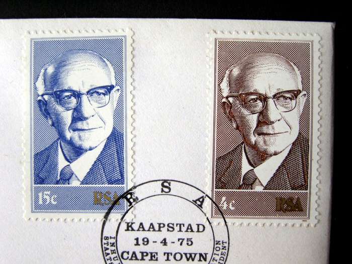 SOUTH AFRICA Cover - Inauguration of State President Diederichs 1975