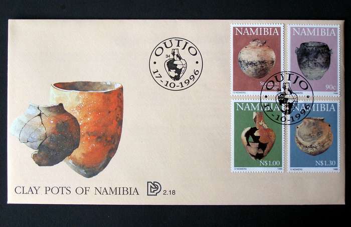 NAMIBIA Cover - Early Pottery 1996