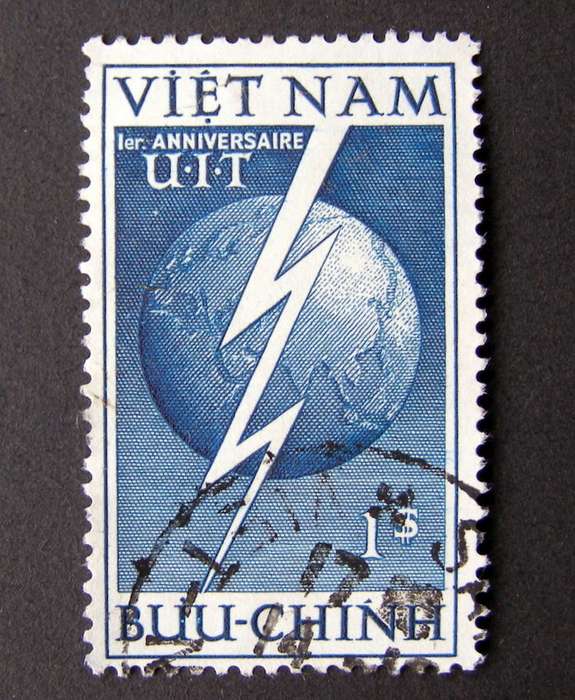 VIETNAM (Independent State) - 1st Anniv. of Vietnam in I.T.U. 1952