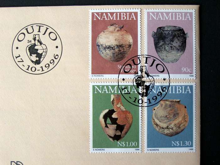 NAMIBIA Cover - Early Pottery 1996
