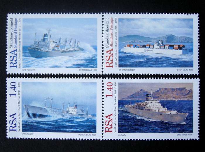 SOUTH AFRICA Mint Set - S.A. Merchant Marine 1996