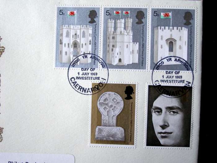 GREAT BRITAIN Cover - Investiture of Prince Charles 1969