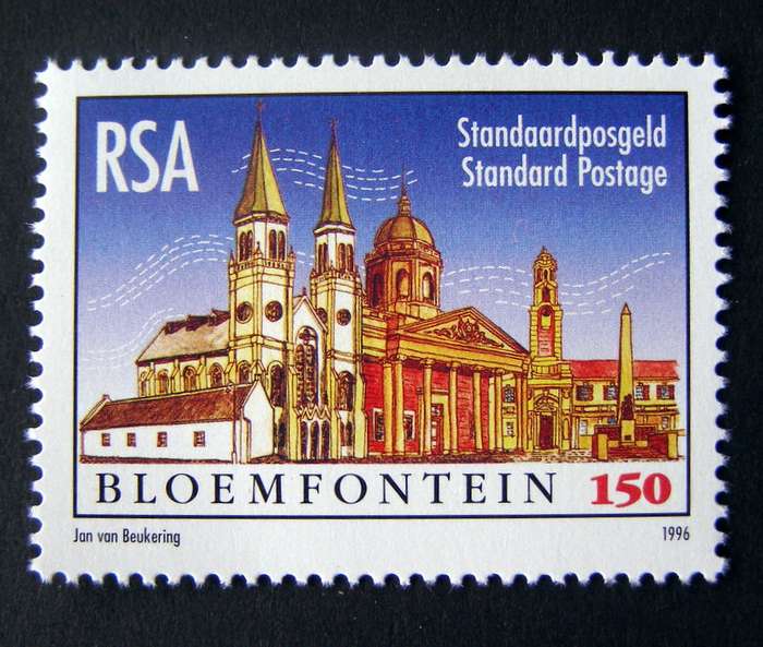 SOUTH AFRICA Mint Set - 150th Anniv. of Bloemfontein 1996
