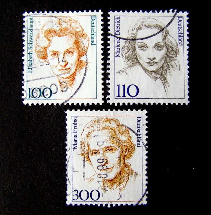 GERMANY - Famous German Women (Inscribed Deutschland) 1997