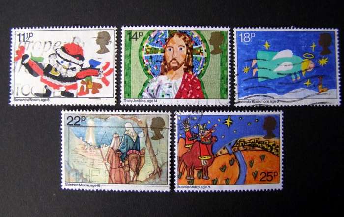 GREAT BRITAIN Set - Christmas 1981