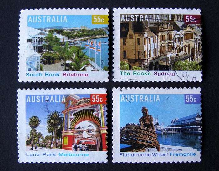 AUSTRALIA - Tourist Precincts 2008