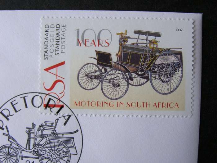 SOUTH AFRICA Cover - 100 Years of Motoring in SA 1997