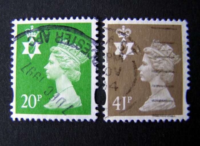 GREAT BRITAIN Regionals - Northern Ireland Machins (with elliptical holes) 1993-2000