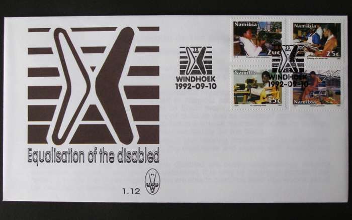 NAMIBIA Cover - Integration of the Disabled 1992