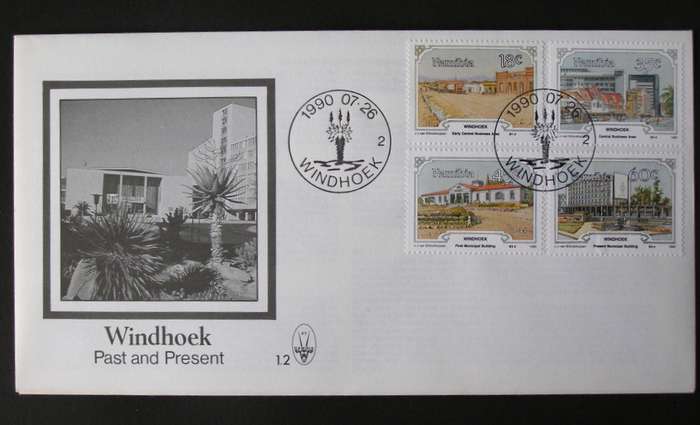 NAMIBIA Cover - Development of Windhoek 1990