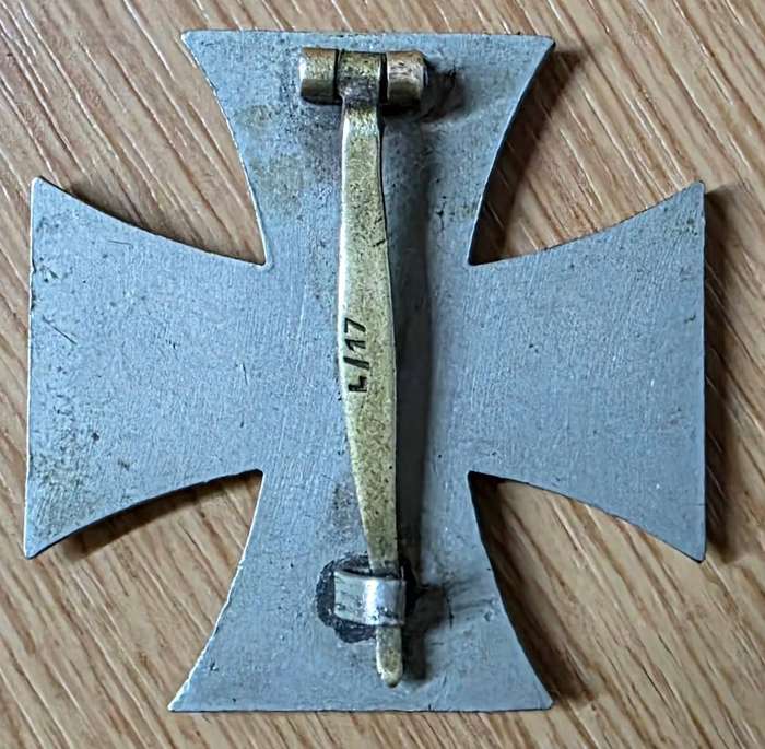 German Iron Cross 1St Class  - Wilhelm Deumer