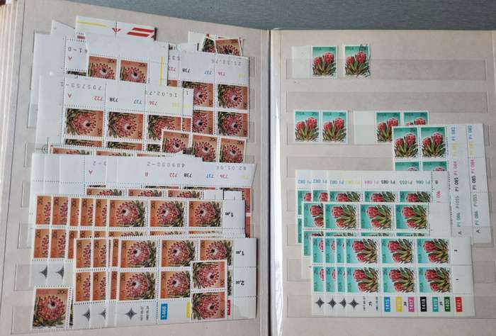 RED ALBUM 2ND HAND WITH MANY RSA 3RD DEF PROTEA CONTROLS ETC + 4TH DEF BUILDINGS. NB: READ BELOW!!!