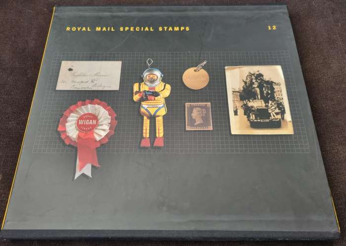 GB 1995 Post Office Yearbook no 12 in hardback book with slip case - CV GBP 50.