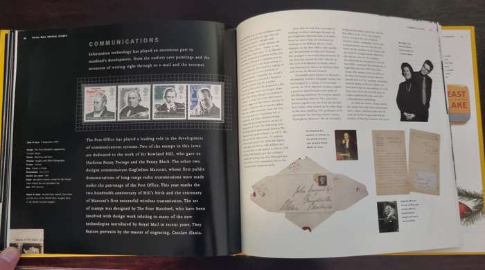GB 1995 Post Office Yearbook no 12 in hardback book with slip case - CV GBP 50.