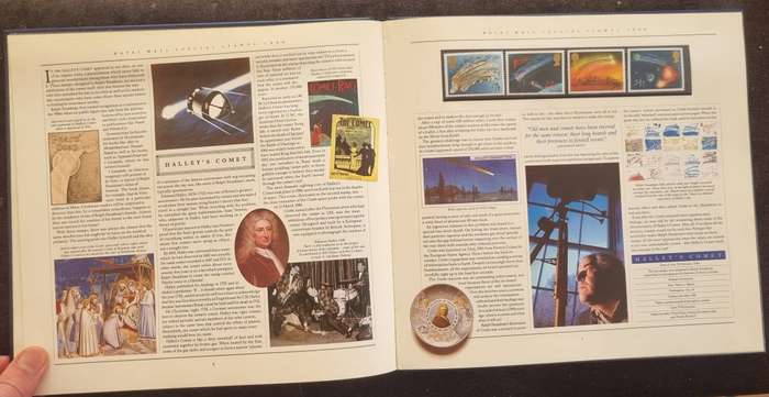GB 1986 Post Office Yearbook no 3 in hardback book with slip case - CV GBP 70