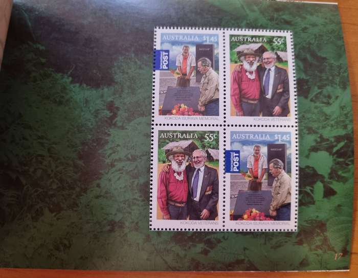 Australia 2010 Kokoda premium mint booklet  great item.