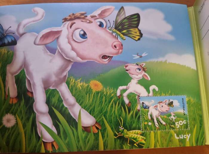 Australia 2005 'Down on The Farm' prestige booklet mint with exclusive msheet + puzzles etc  lovely