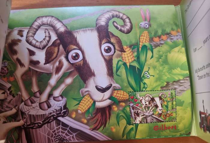 Australia 2005 'Down on The Farm' prestige booklet mint with exclusive msheet + puzzles etc  lovely