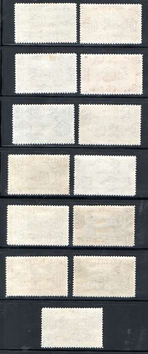 SIERRA LEONE KGVI 1938-44 MINT (*/**) SHORT SET OF SINGLES TO 1 POUND. AS PER SCANS. CV GBP 90+.