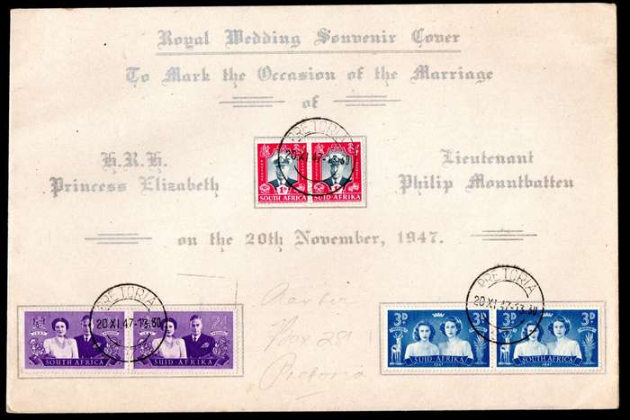 UNION 1947 SELECTION OF (X19) DIFFERENT ROYAL VISIT COVERS. AS PER SCANS. NICE LOT.