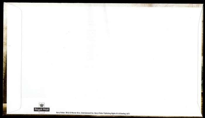 GB 2007 PUBLICATION OF FINAL BOOK IN HARRY POTTER SERIES (X2) FIRST DAY COVERS. CV GBP 15. NICE FDCs