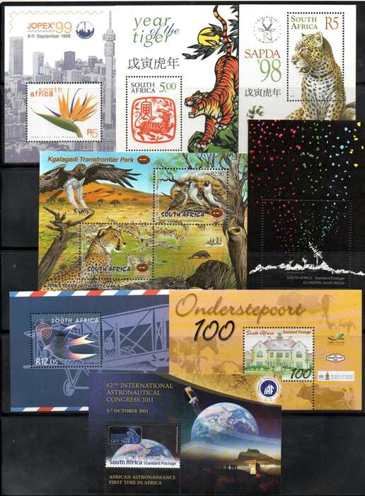 RSA SELECTION OF (X80+) UMM MINI SHEETS ETC. AS PER (X13) SCANS. BIG TOTAL CV!