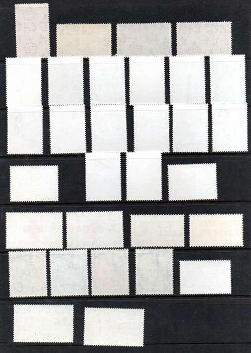Swaziland 1947/65 selection of umm sets inc 1962 QEII def set of (x16) CC89-104  TOTAL CV R1744.