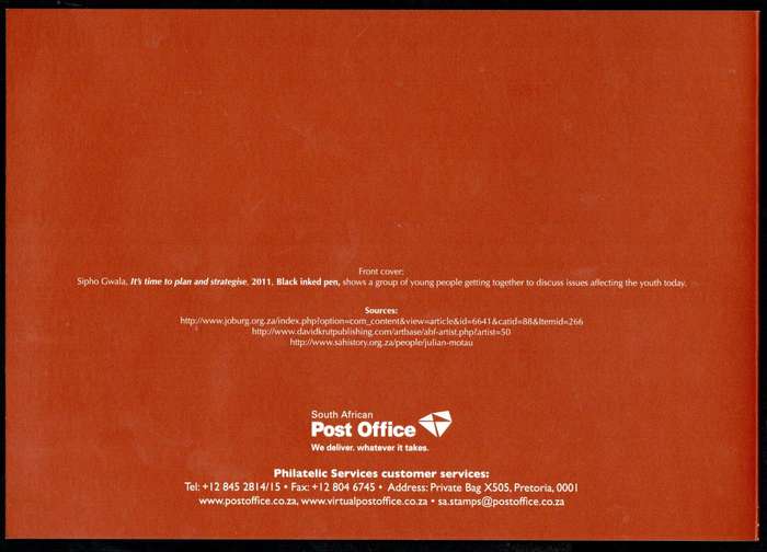 RSA 2012 ALEXANDRA 100TH ANNIVERSARY SOUVENIR FOLDER SF8.3 WITH UMM SHEETLET - SACC2231 - CV R400
