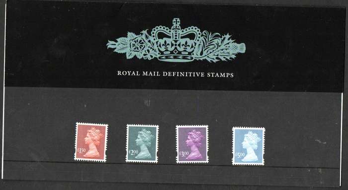 GB 2003 Machin Def mint presentation pack no 62  CV GBP 25.