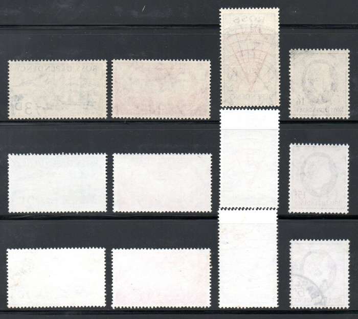 New Zealand (Ross Dependency) 1957 umm set of (x4) SG1-4 +1967 decimal umm/used sets SG5/8 CV GBP 85