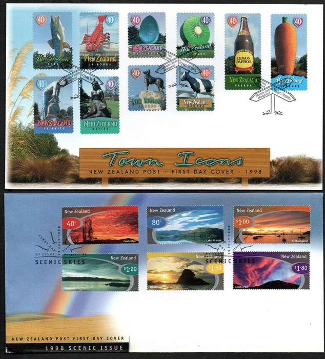 New Zealand selection of (x14) first day covers - as per scans - great lot - good value.