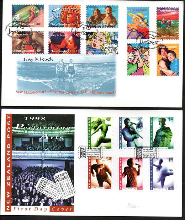 New Zealand selection of (x14) first day covers - as per scans - great lot - good value.