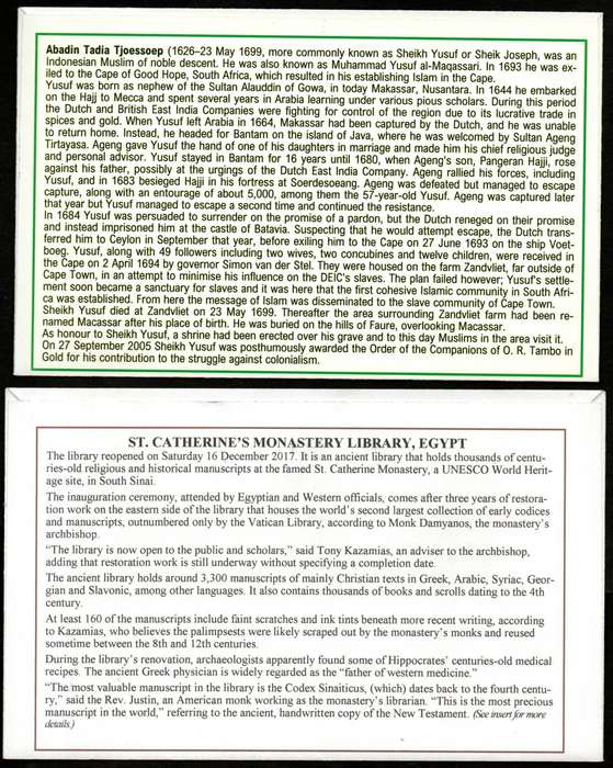 RSA clearance of (x8) privately made covers - as per scans - great items.
