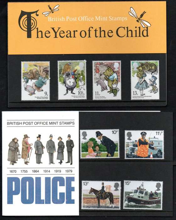 GB selection of (x12) mint presentation packs - as per scans - good value