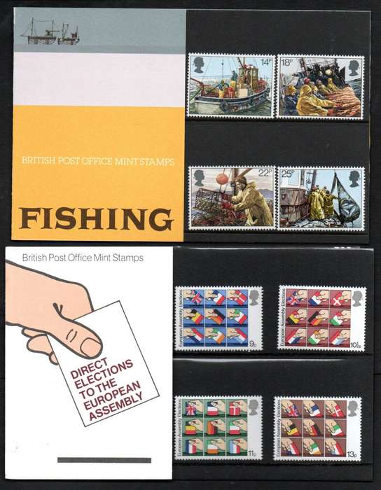 GB selection of (x12) mint presentation packs - as per scans - good value