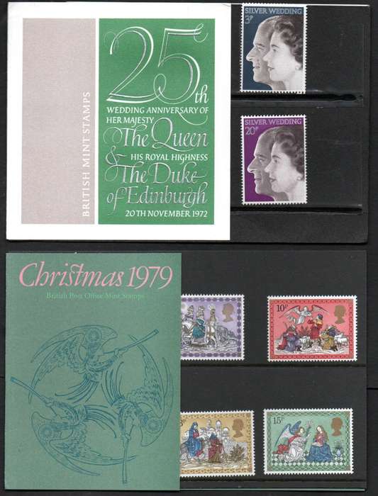 GB selection of (x12) mint presentation packs - as per scans - good value