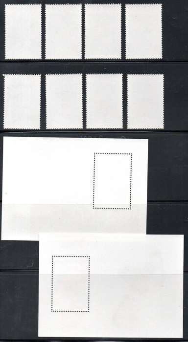 Sierra Leone 1989 Orchids umm set of (x8) singles + msheets - SG1303-MS1311  CV GBP 31+