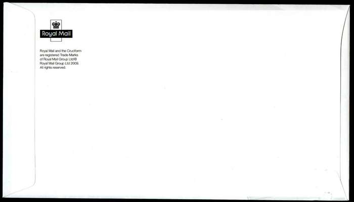 GB 2009 Eminent Britons first day cover (Tallents House)  CV GBP 9.25.