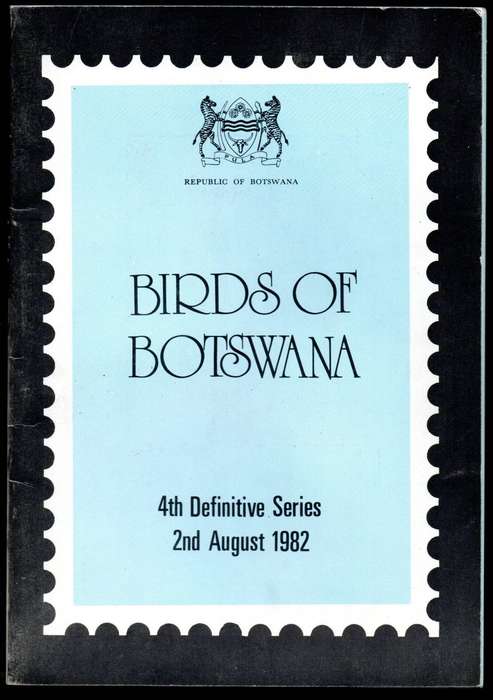 Botswana 1982 birds umm set of (x18) singles + set of (x2) FDCs in souvenir booklet - good CV.