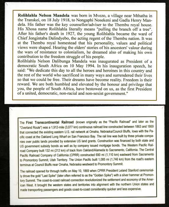 RSA clearance of (x7) privately made covers - as per scans - great items.