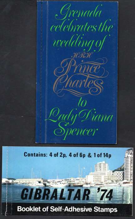 Commonwealth clearance of (x11) mint booklets (Royal Wedding etc) - as per scans.