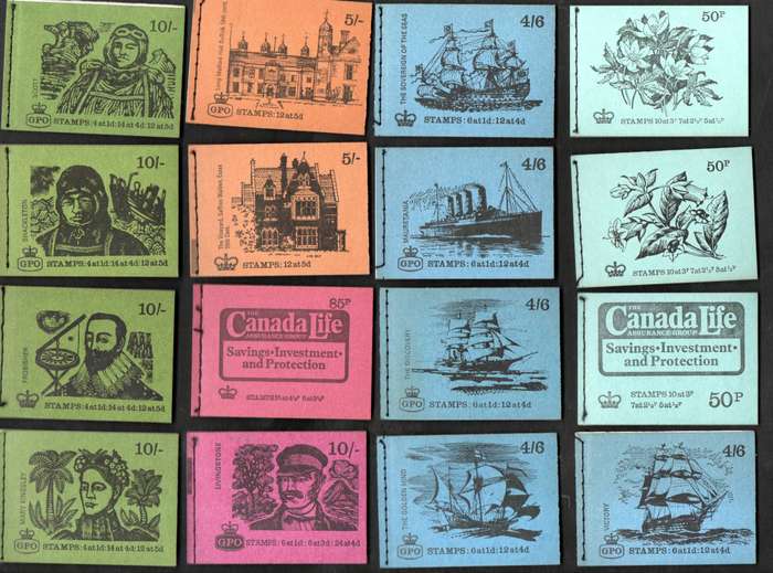 GB selection of (x36) mint/complete booklets - as per scans - good value lot.