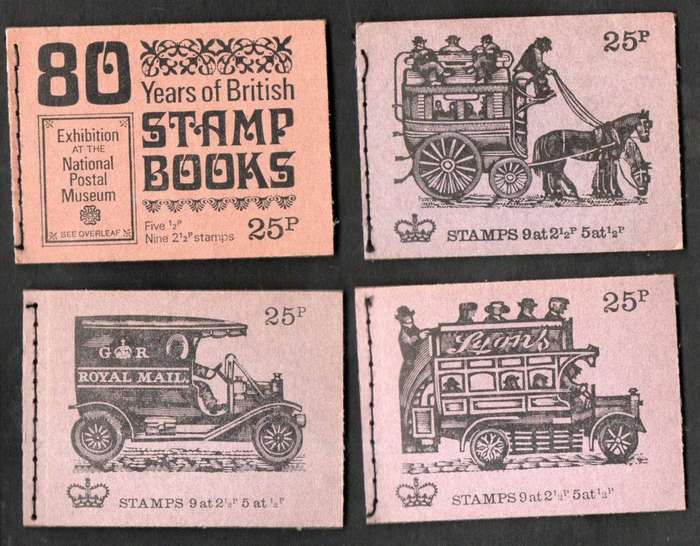 GB selection of (x36) mint/complete booklets - as per scans - good value lot.