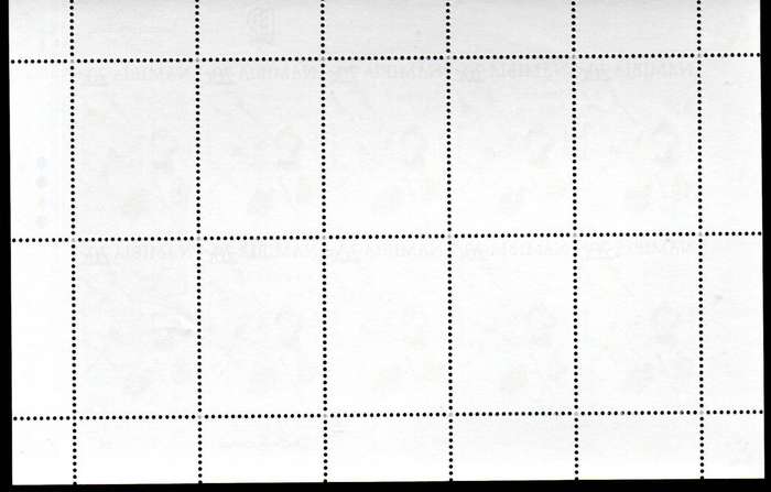 Namibia 2005 surch on existing def standard mail on 20c Type I sheet of (x10) umm - CC487 - CV R1000
