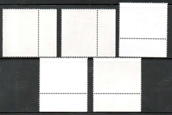 Namibia 2011 The Big Five umm set of (x5) marginal singles  SACC712-6  lovely set.