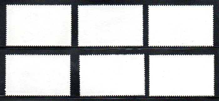 Fiji 1986 reptiles and amphibians umm set of (x6) singles  SG741-46  CV GBP 7+