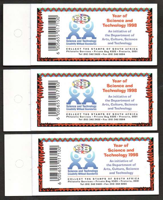 RSA (x3) rhino booklets - mint and complete - as per scans.
