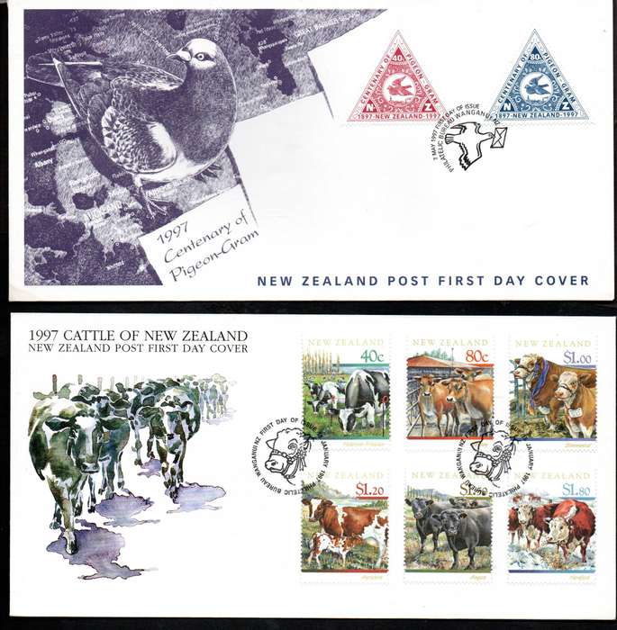 New Zealand selection of (x15) first day covers - as per scans - great lot - good value.